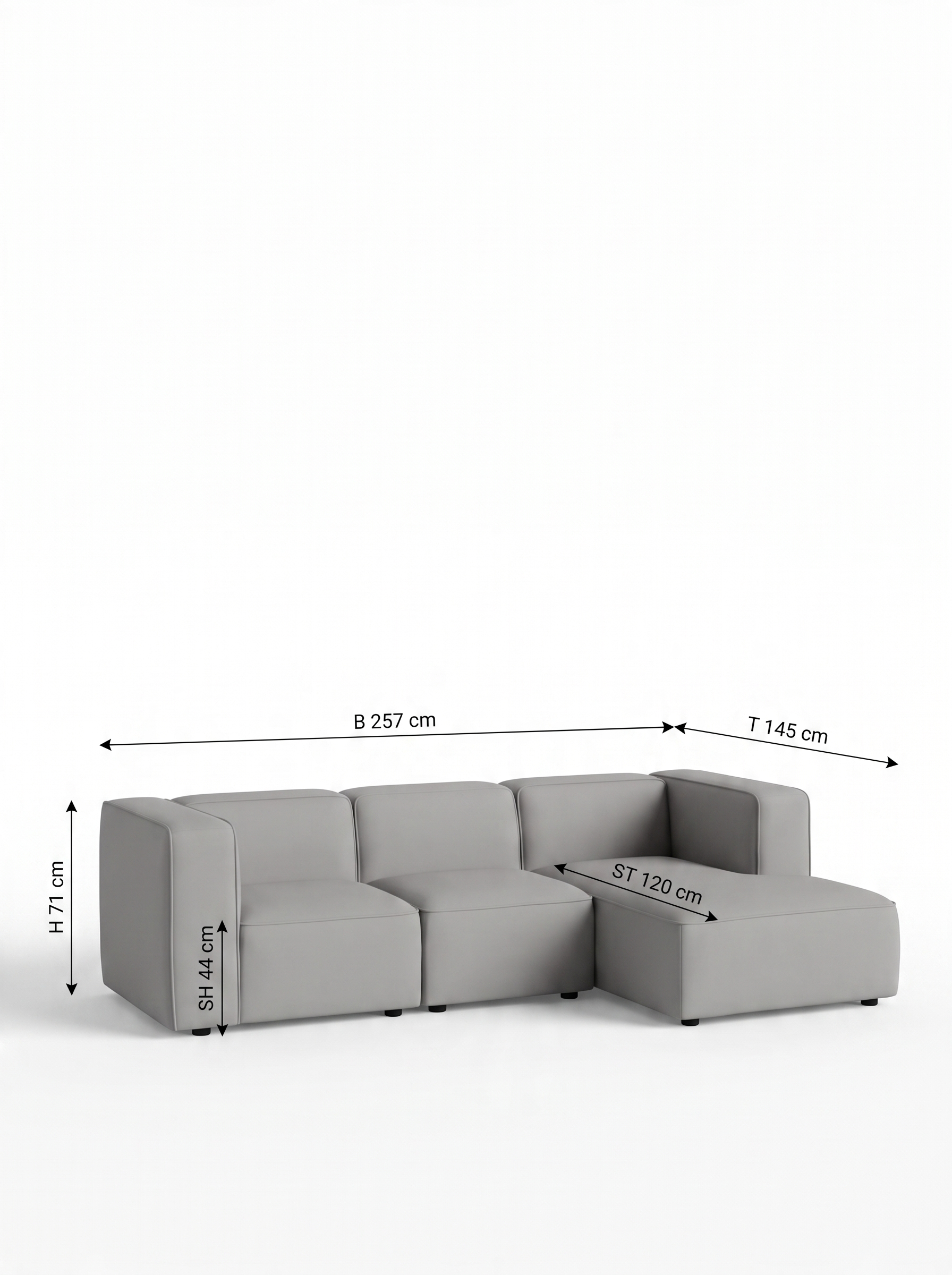 FAEE Modulares Ecksofa FLYNNA