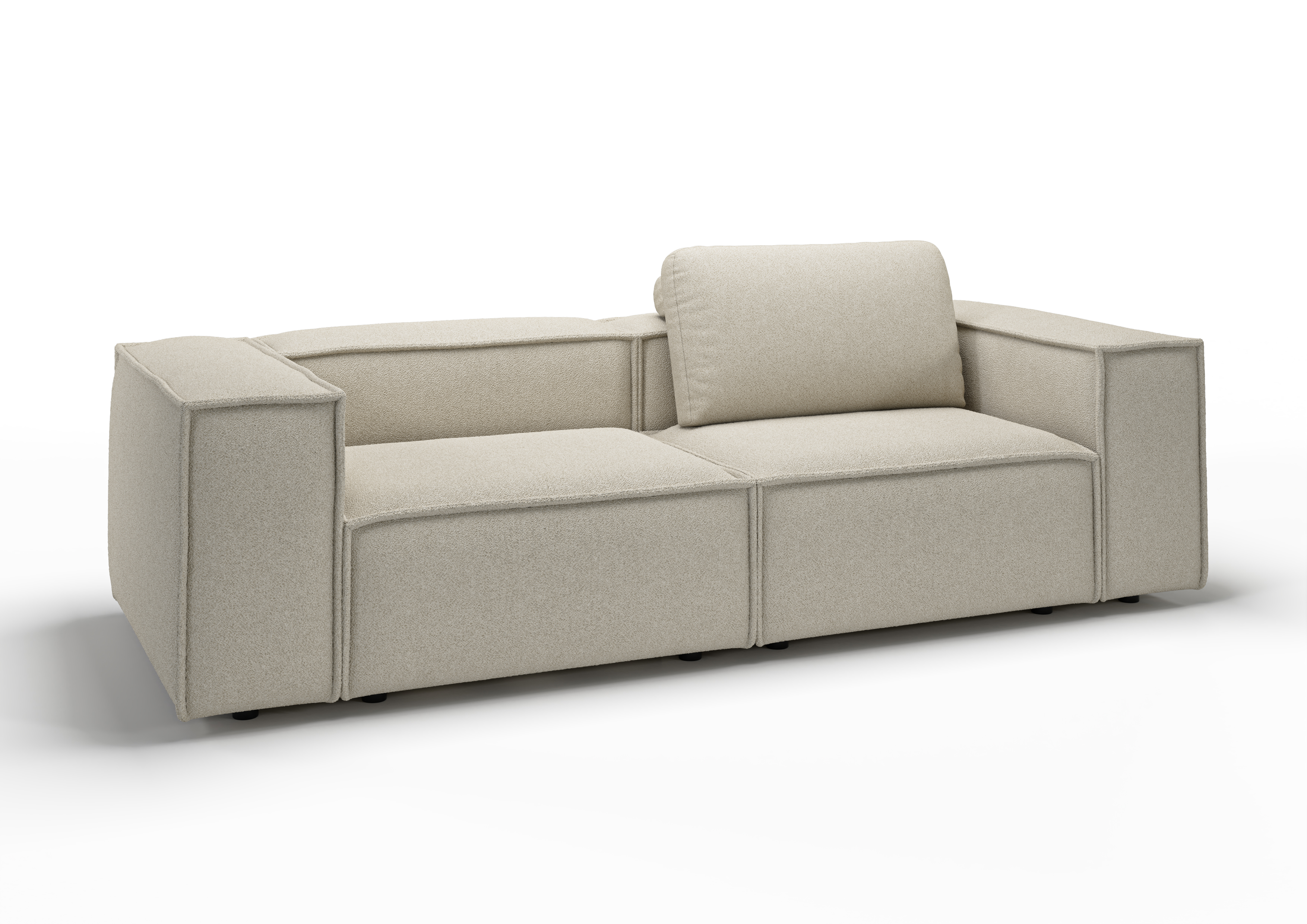 FAEE Sofa FREJA in Bouclé