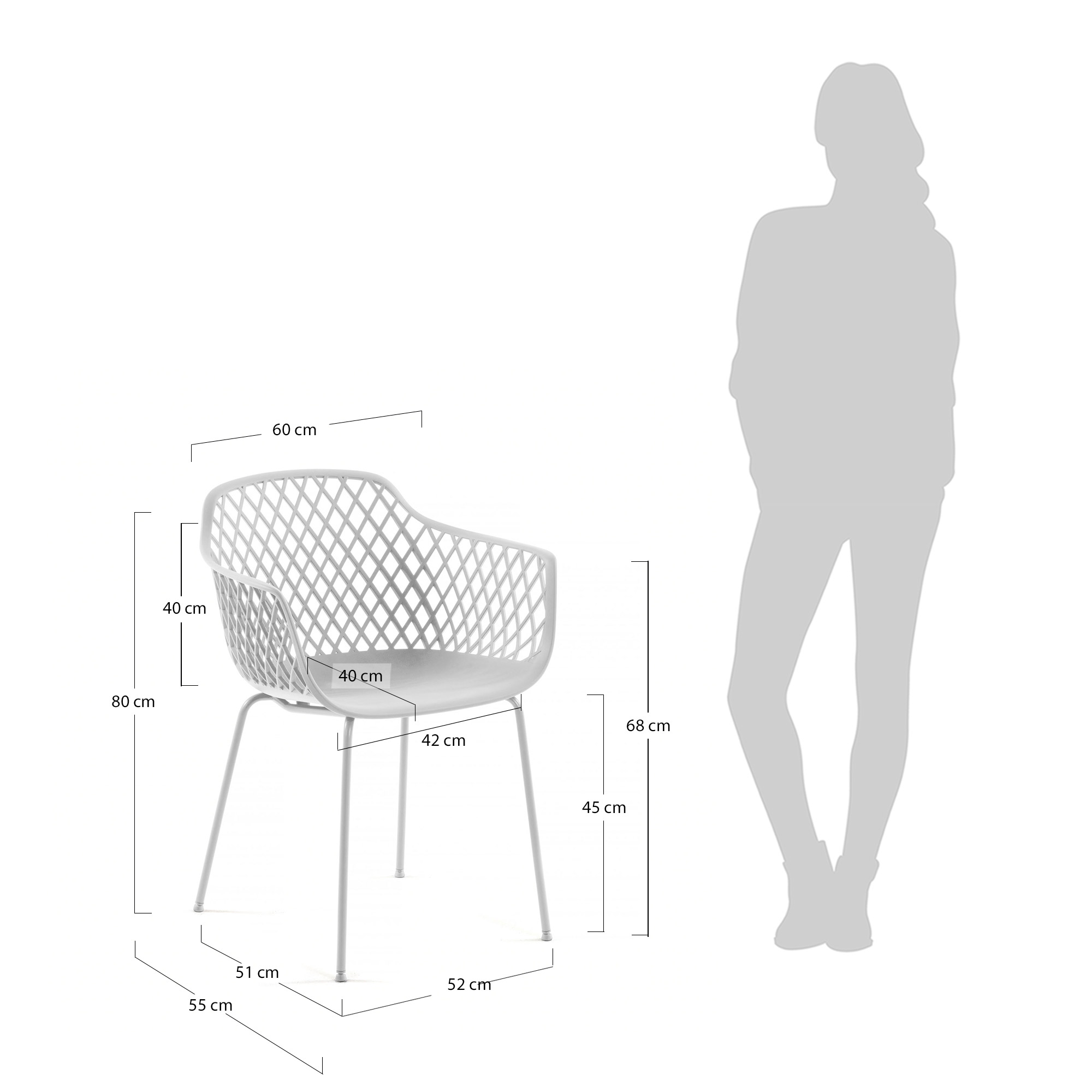 KAVE HOME Gartenstuhl QUINN KAVE HOME Gartenstuhl QUINN