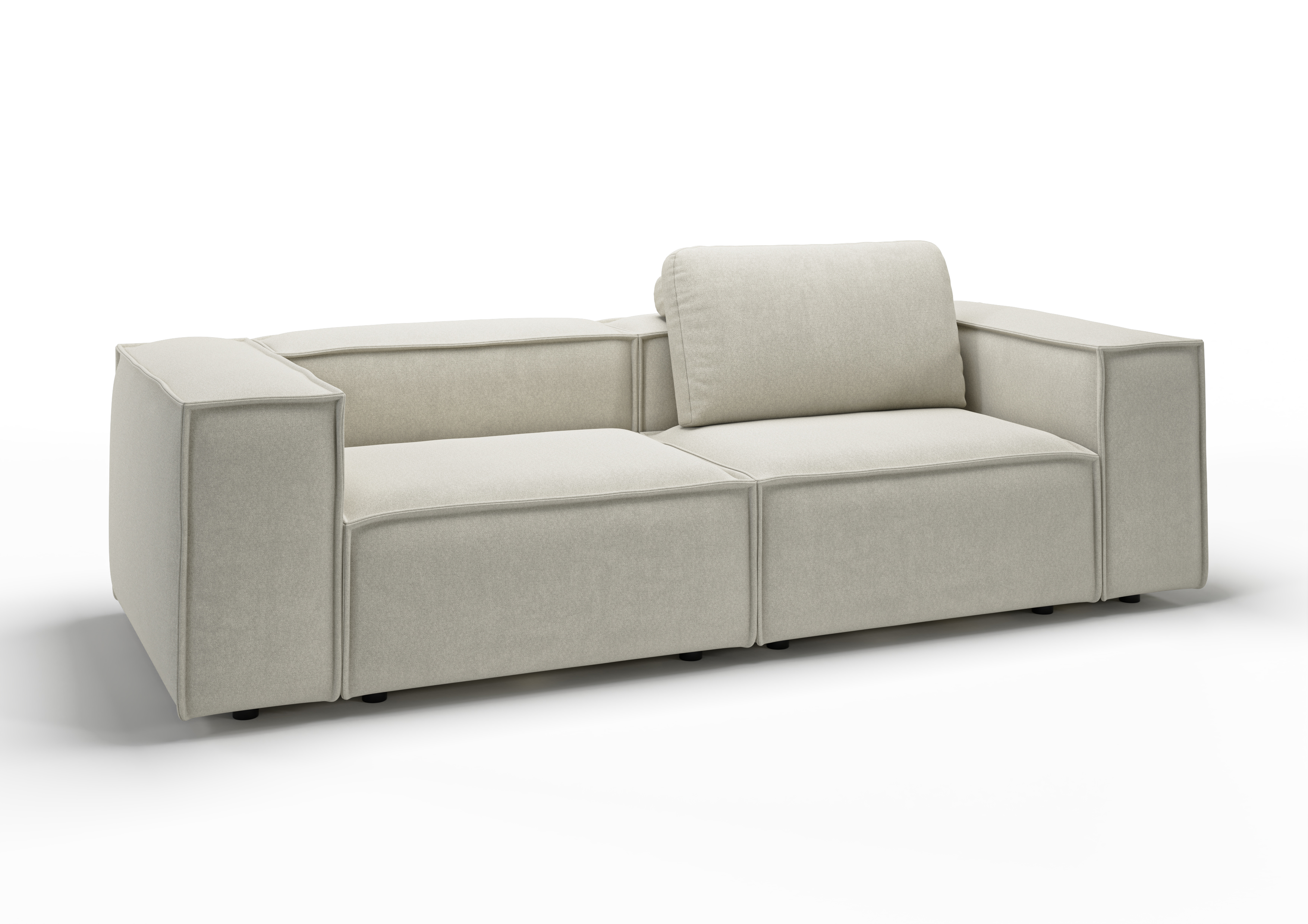 FAEE Sofa FREJA in Flachgewebe