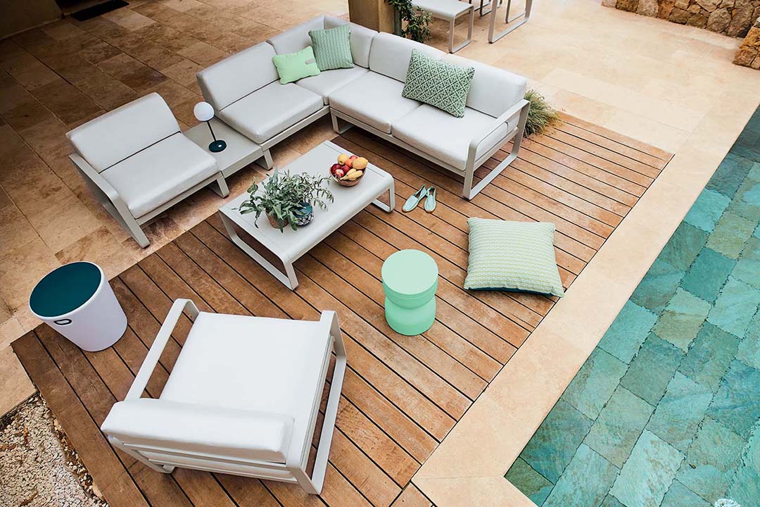 FERMOB Loungetisch Outdoor BELLEVIE FERMOB Loungetisch BELLEVIE