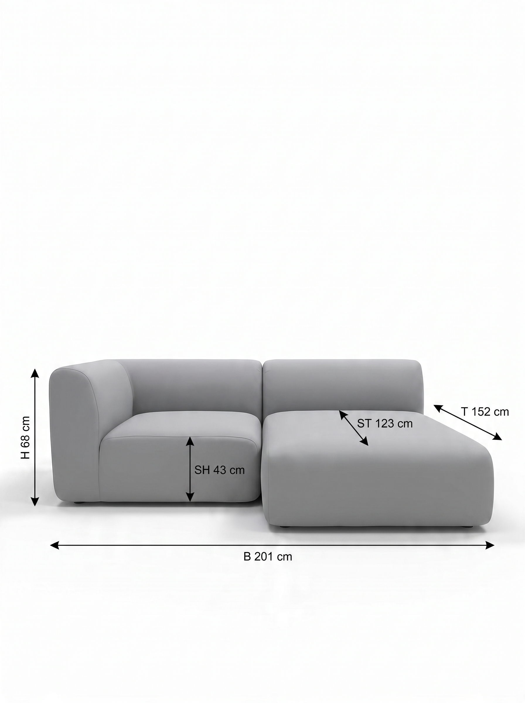 FAEE Modulares Ecksofa ELIN