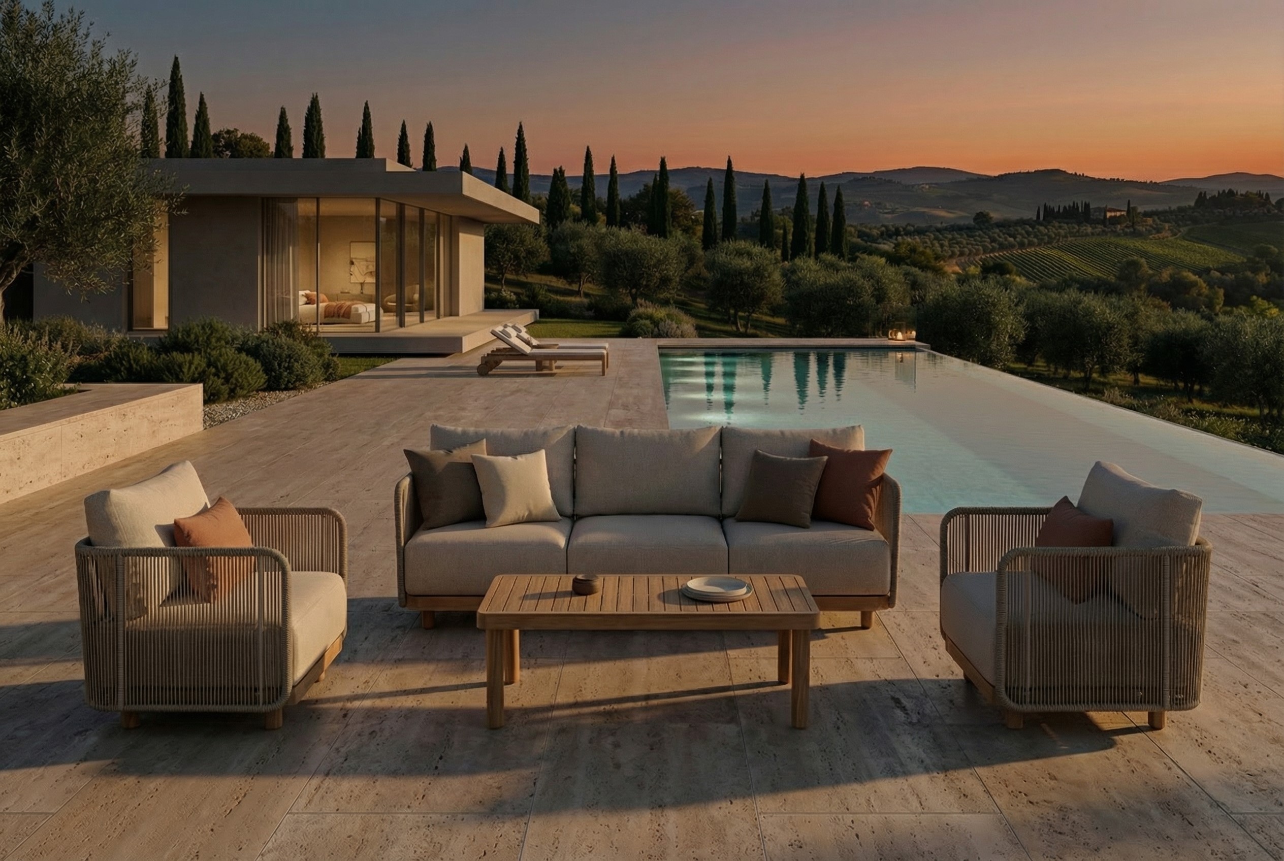 FAEE Salon de jardin SYLT