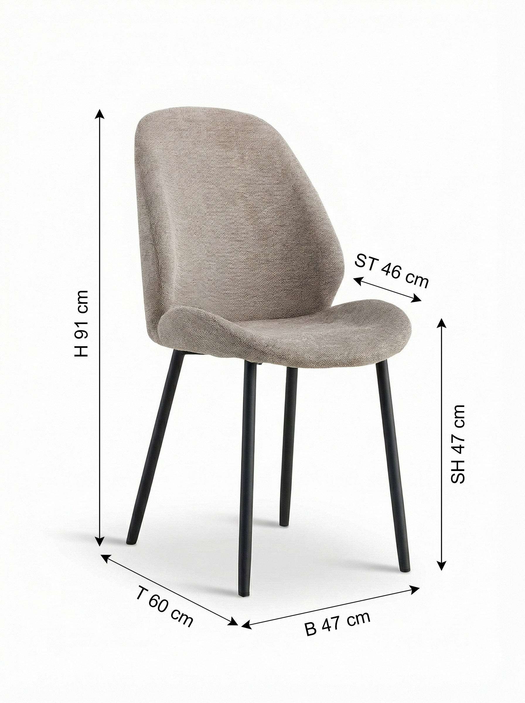 Chaise SKARP de Faee