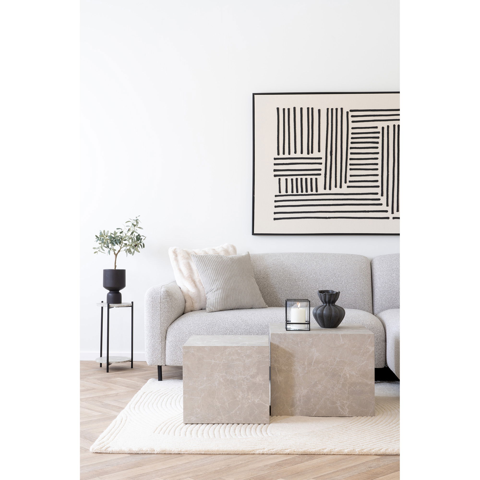 FAEE Couchtisch-Set STEN