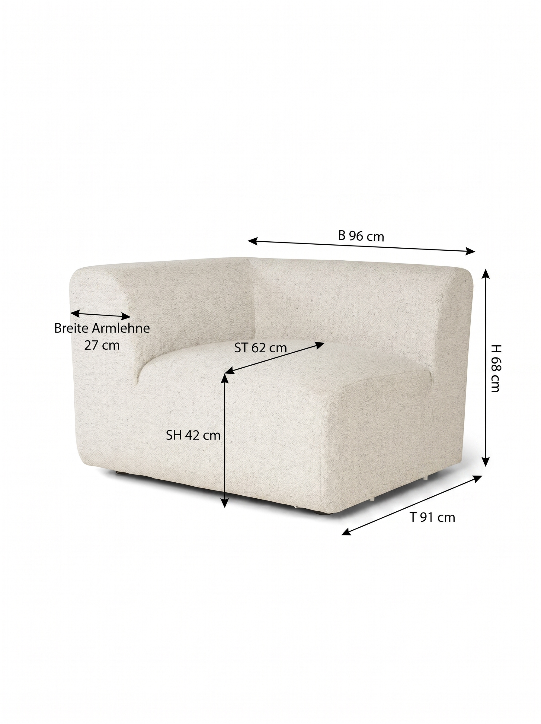 Canapé modulable Faee ELIN