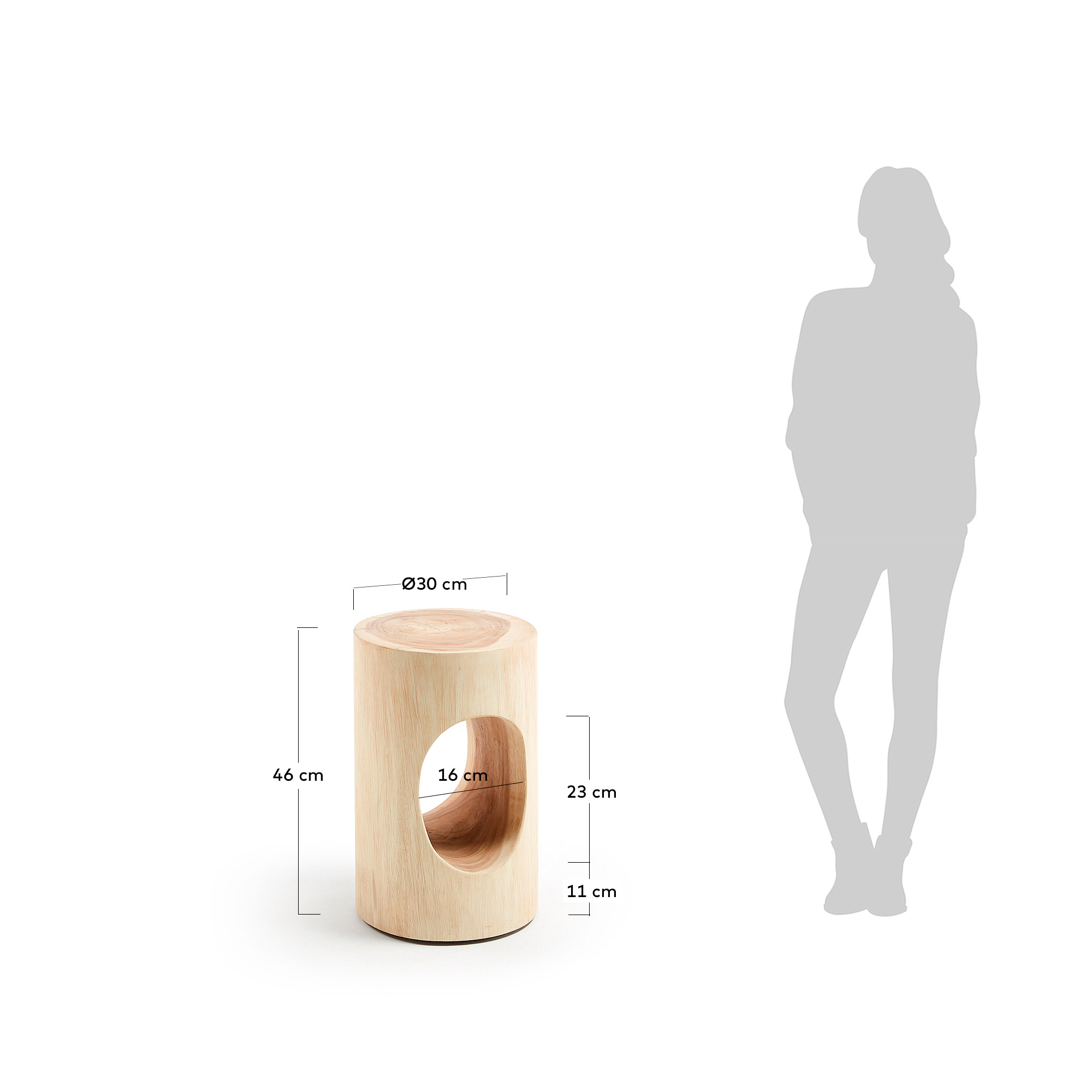 KAVE HOME Beistelltisch HALKER