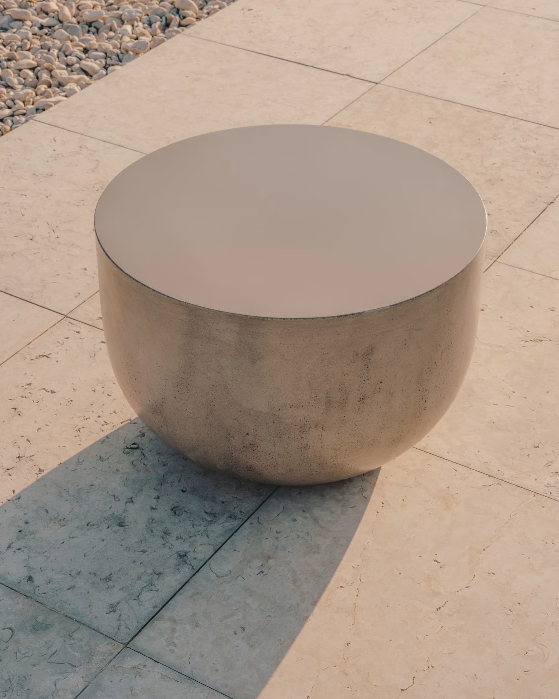 KAVE HOME Table basse de jardin GARBET