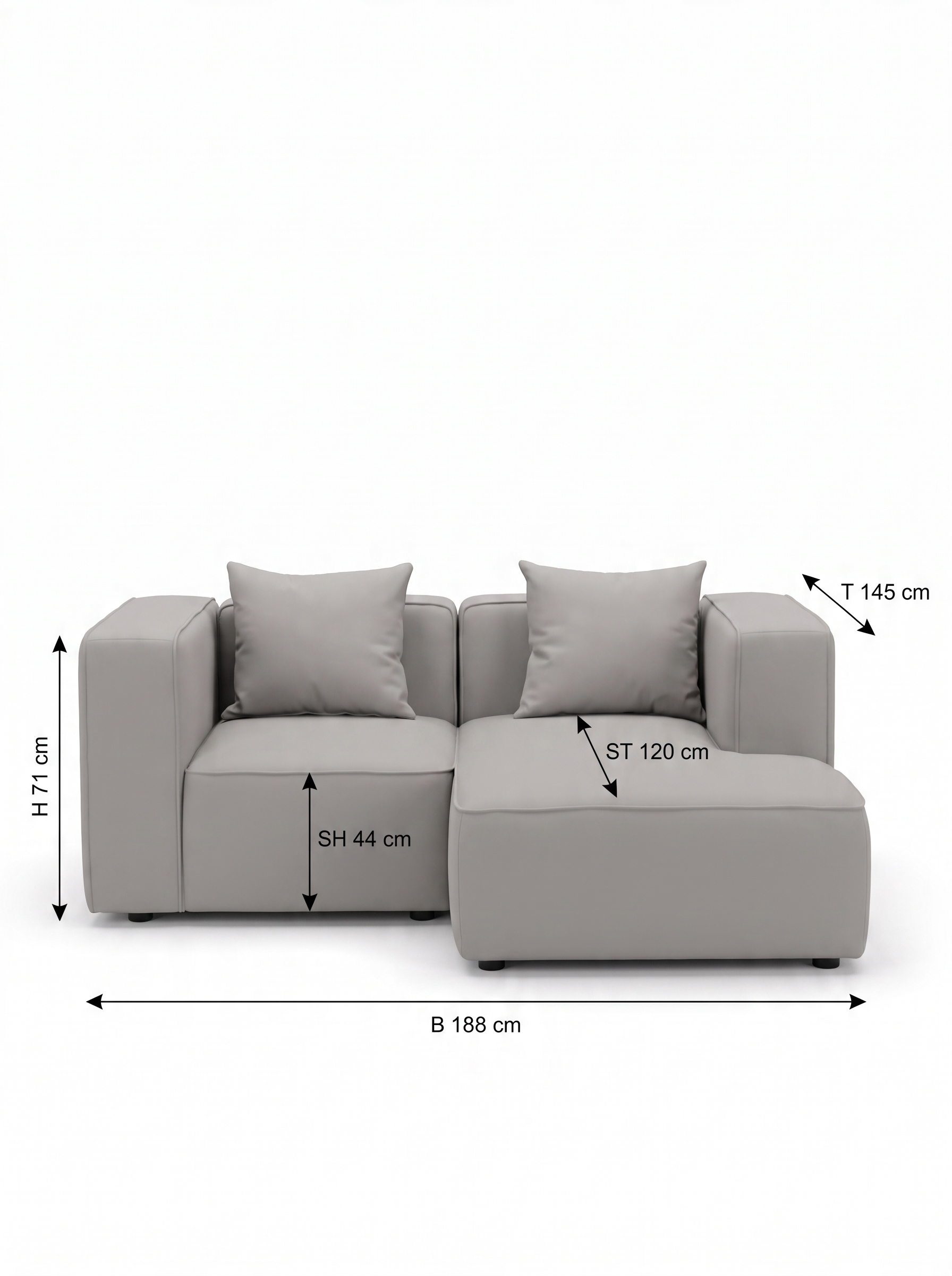 FAEE Modulares Ecksofa FLYNNA