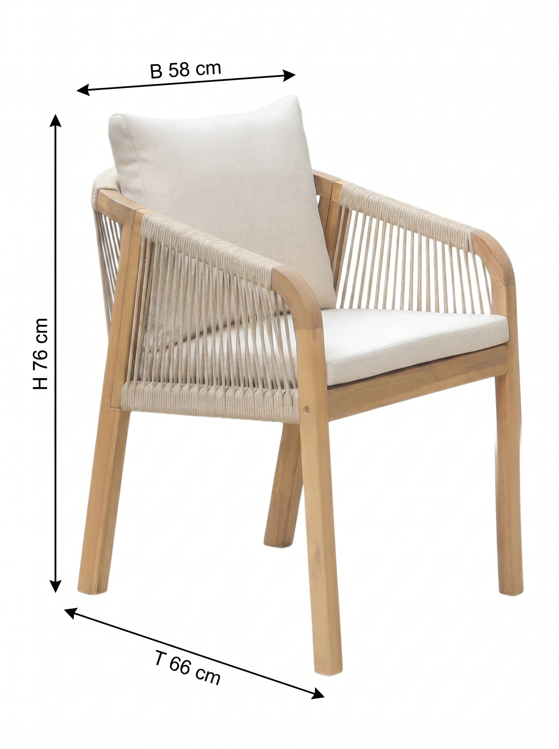 Chaise de jardin Faee MENORCA