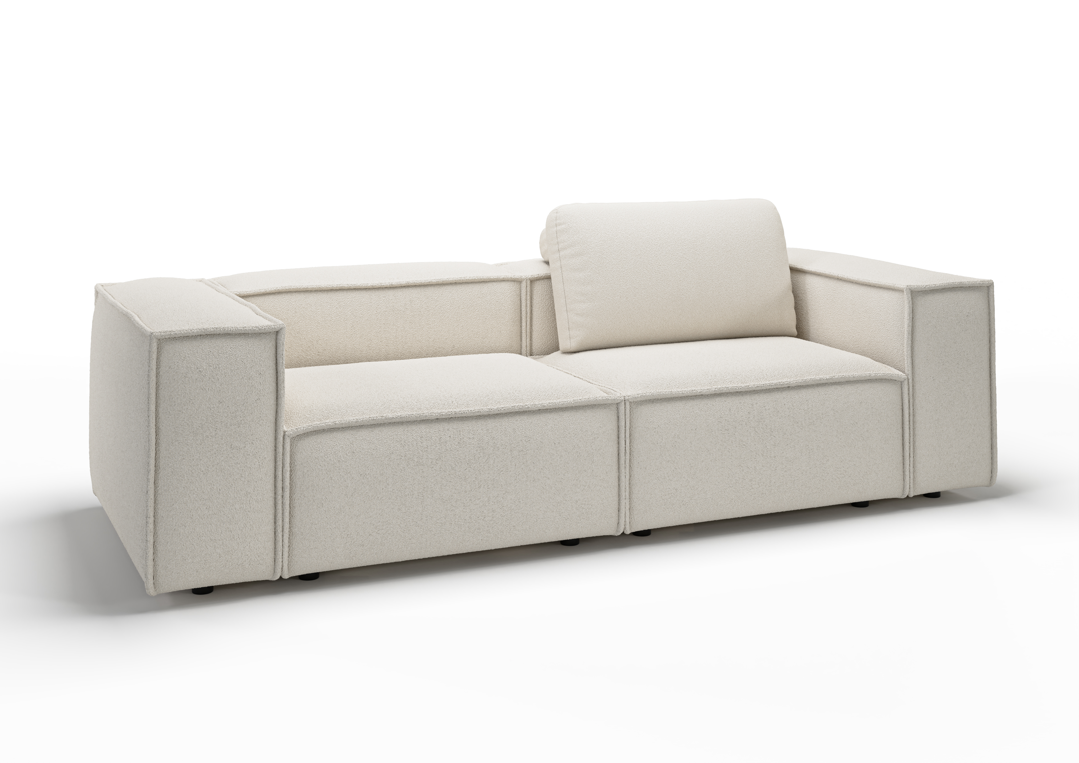 FAEE Sofa FREJA in Bouclé