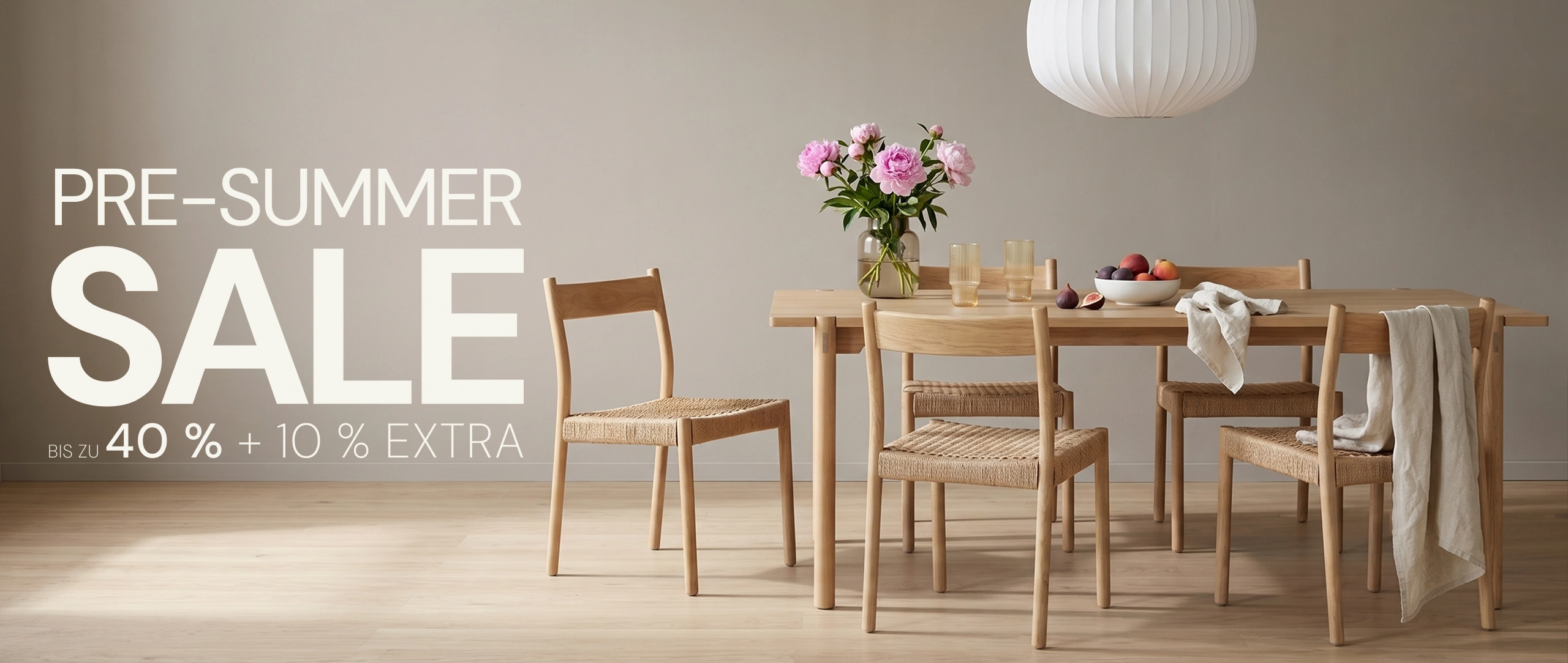 Pre-Summer Sale: Bis zu 40  % + 10 % extra
