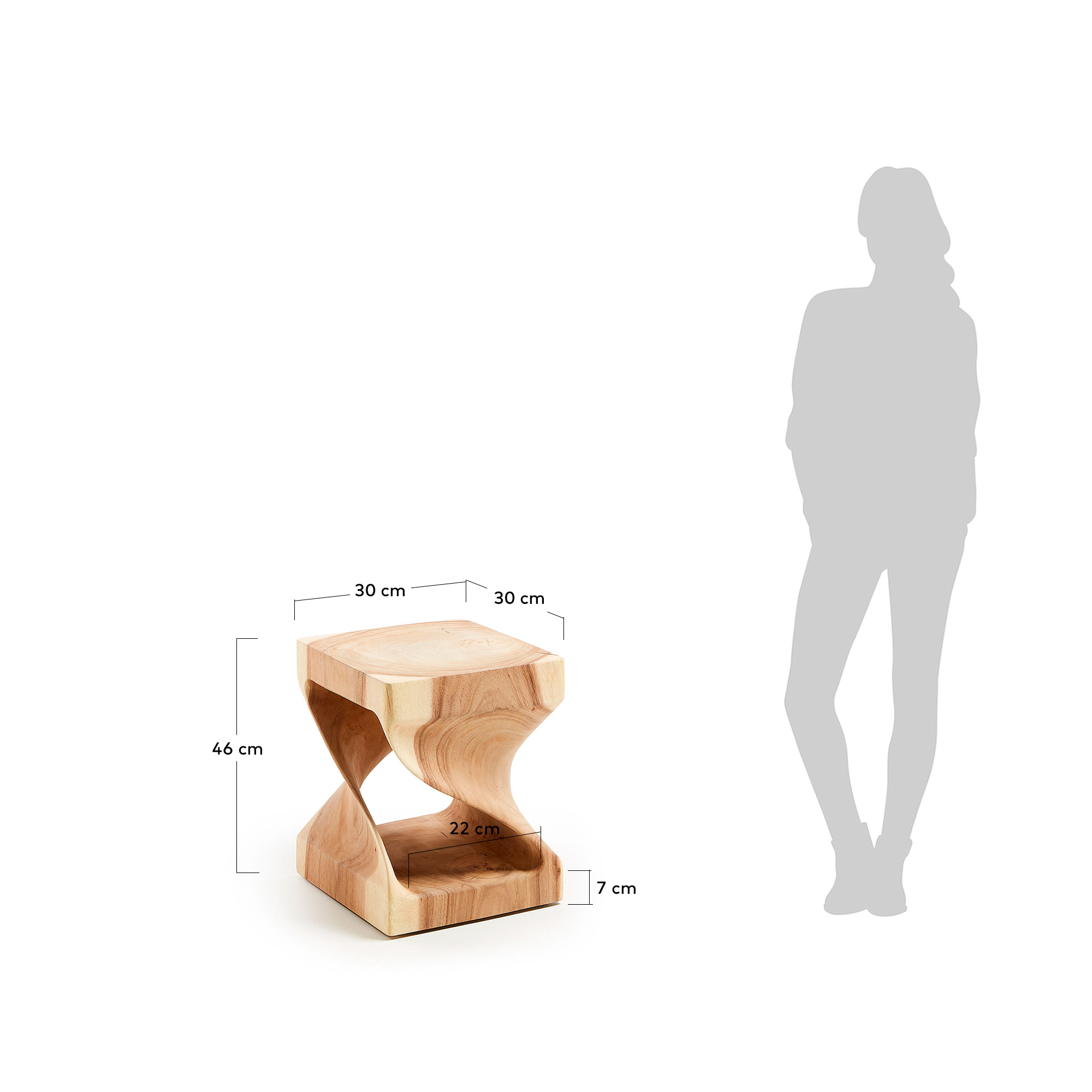 KAVE HOME Beistelltisch HAKON