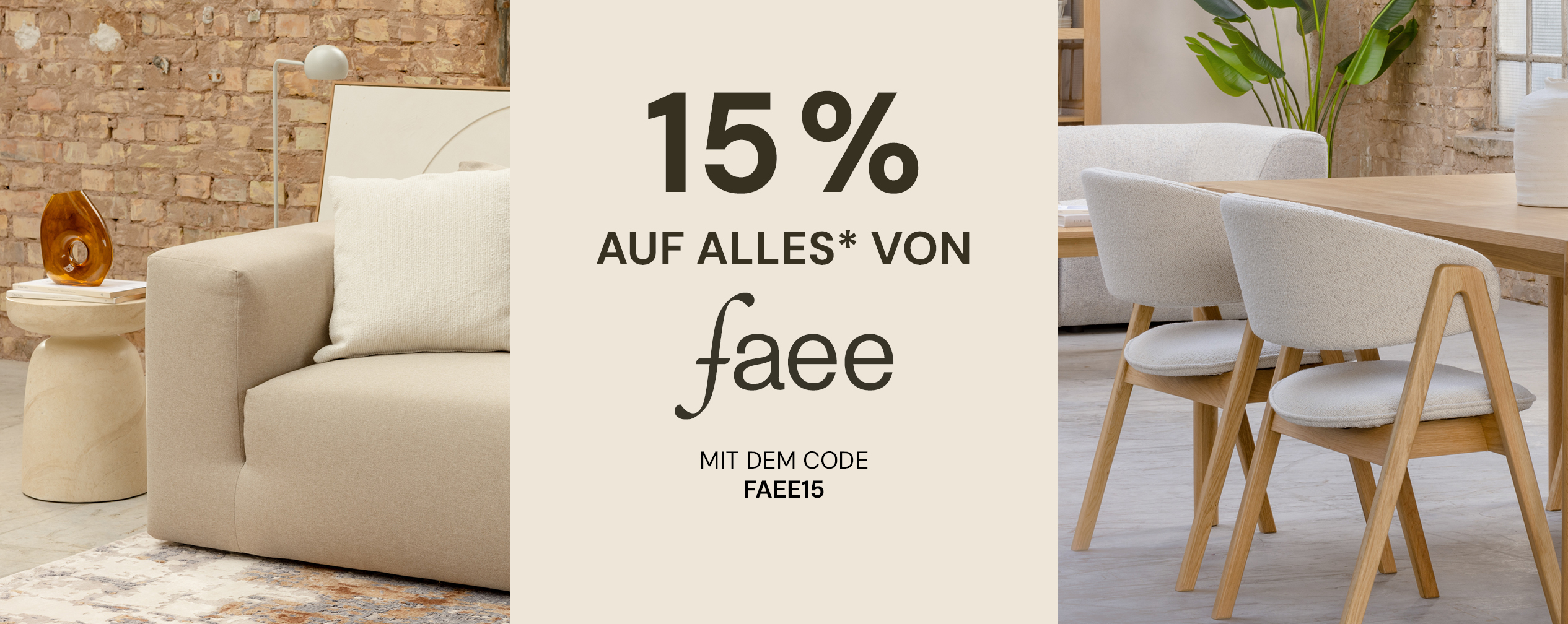 15 % auf alles* von faee – jetzt entdecken!