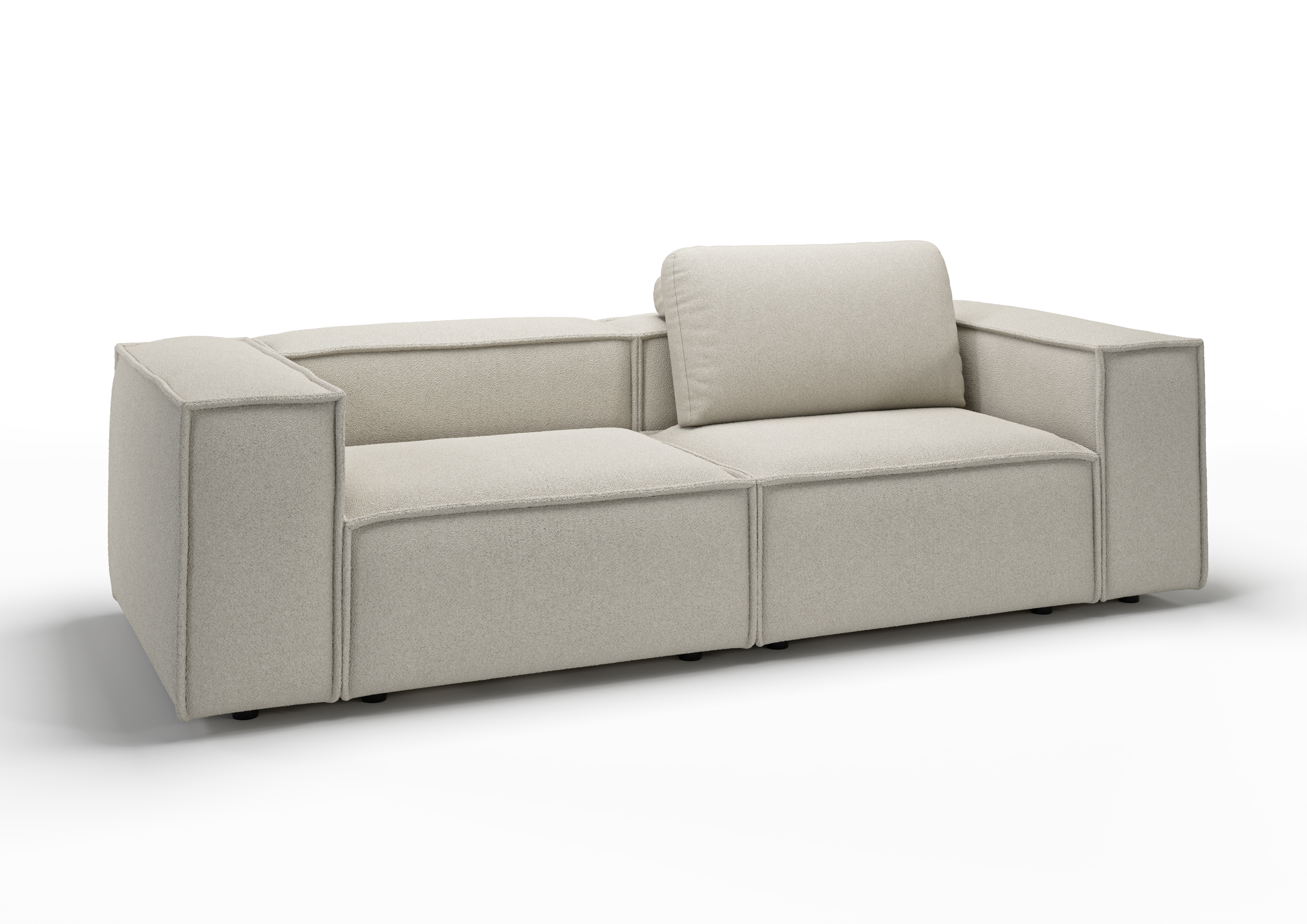 FAEE Sofa FREJA in Bouclé