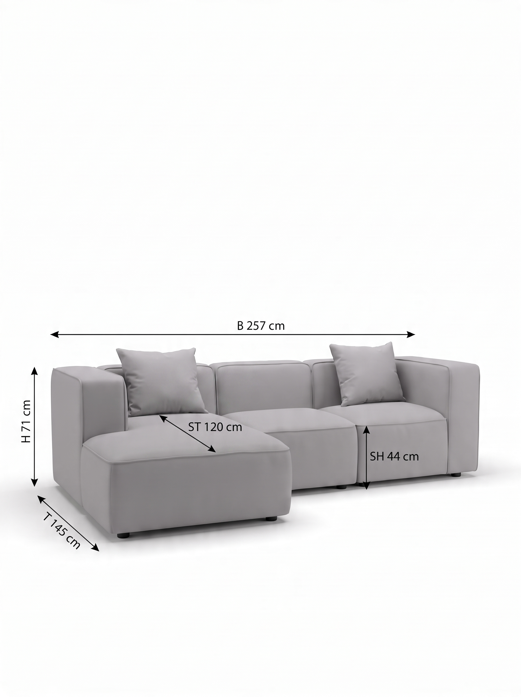 FAEE Modulares Ecksofa FLYNNA