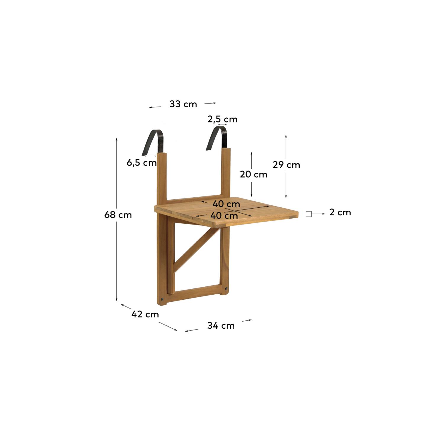 KAVE HOME Beistelltisch Outdoor AMARILIS KAVE HOME Beistelltisch AMARILIS