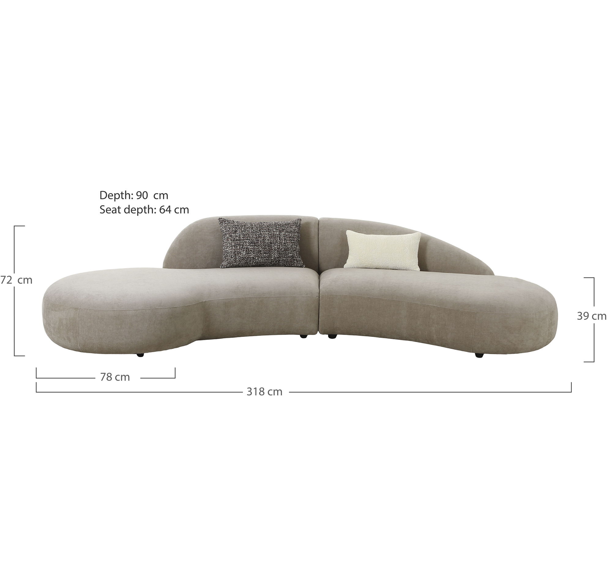 HOUSE NORDIC Sofa VENEDIG