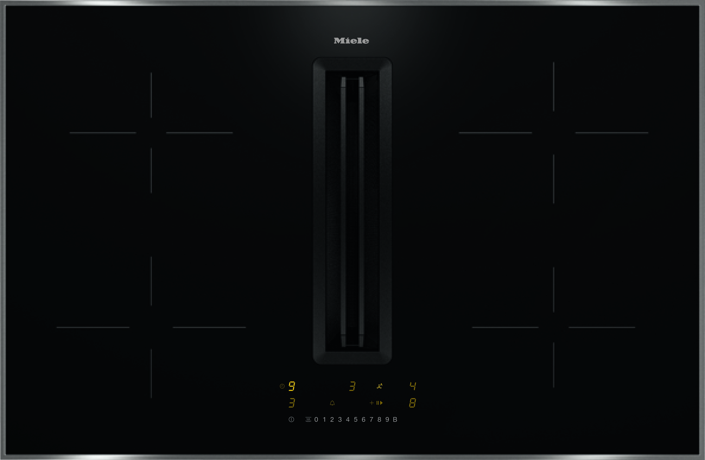 Miele hob with integrated extractor fan KMDA7272FRA