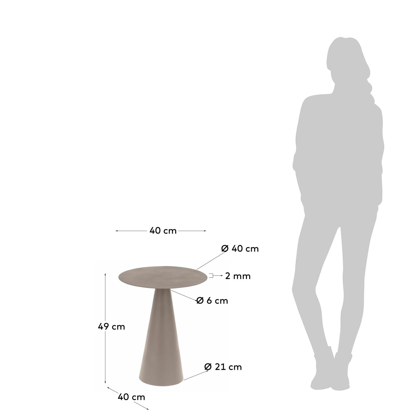 KAVE HOME Beistelltisch SHIREL