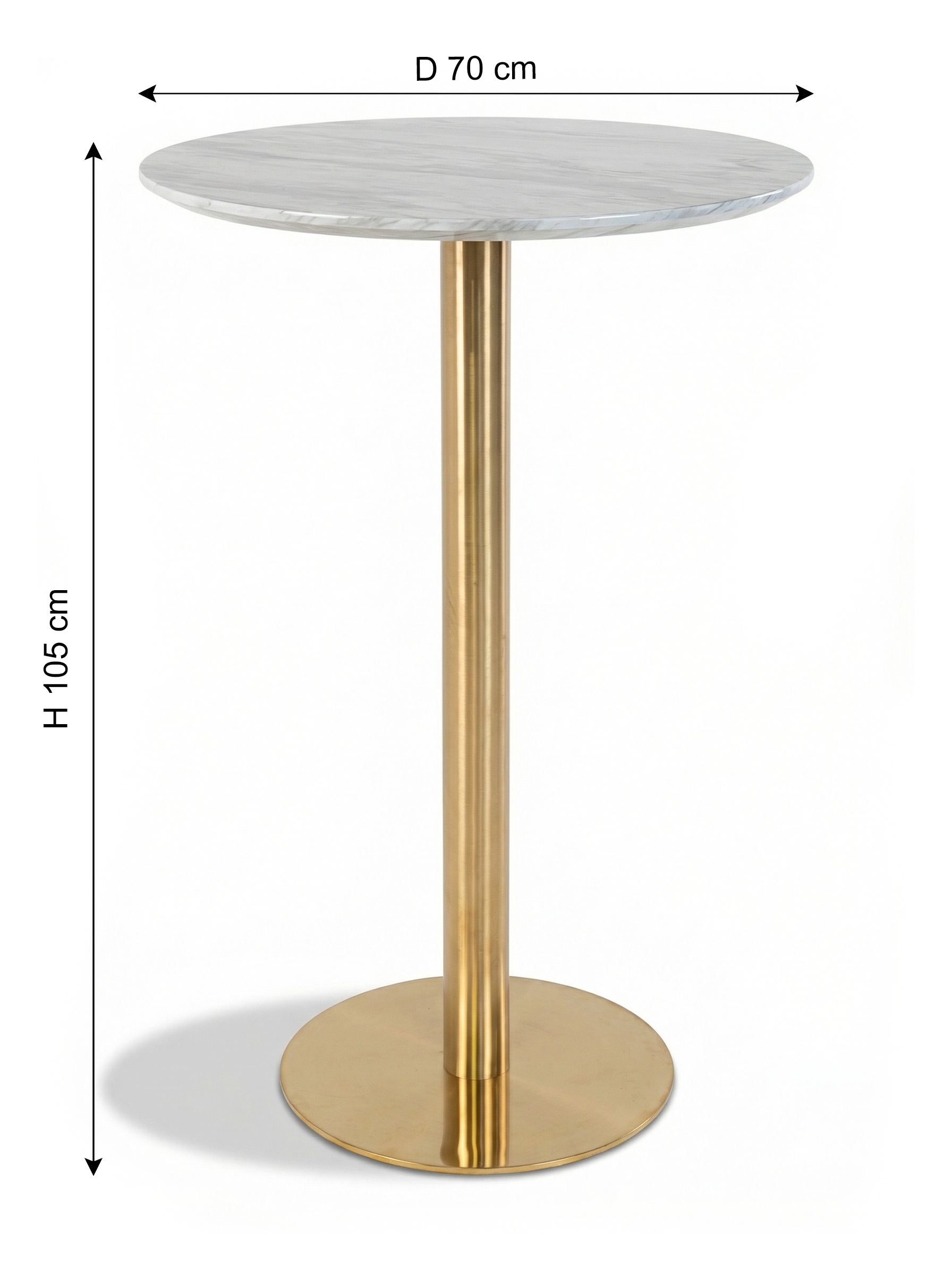 Table haute Faee KALLA