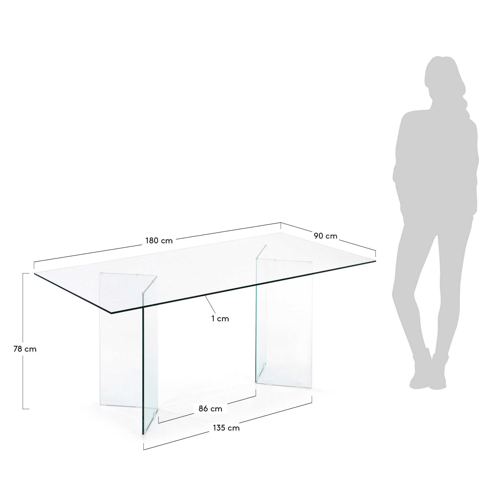KAVE HOME BURANO dining table KAVE HOME BURANO dining table