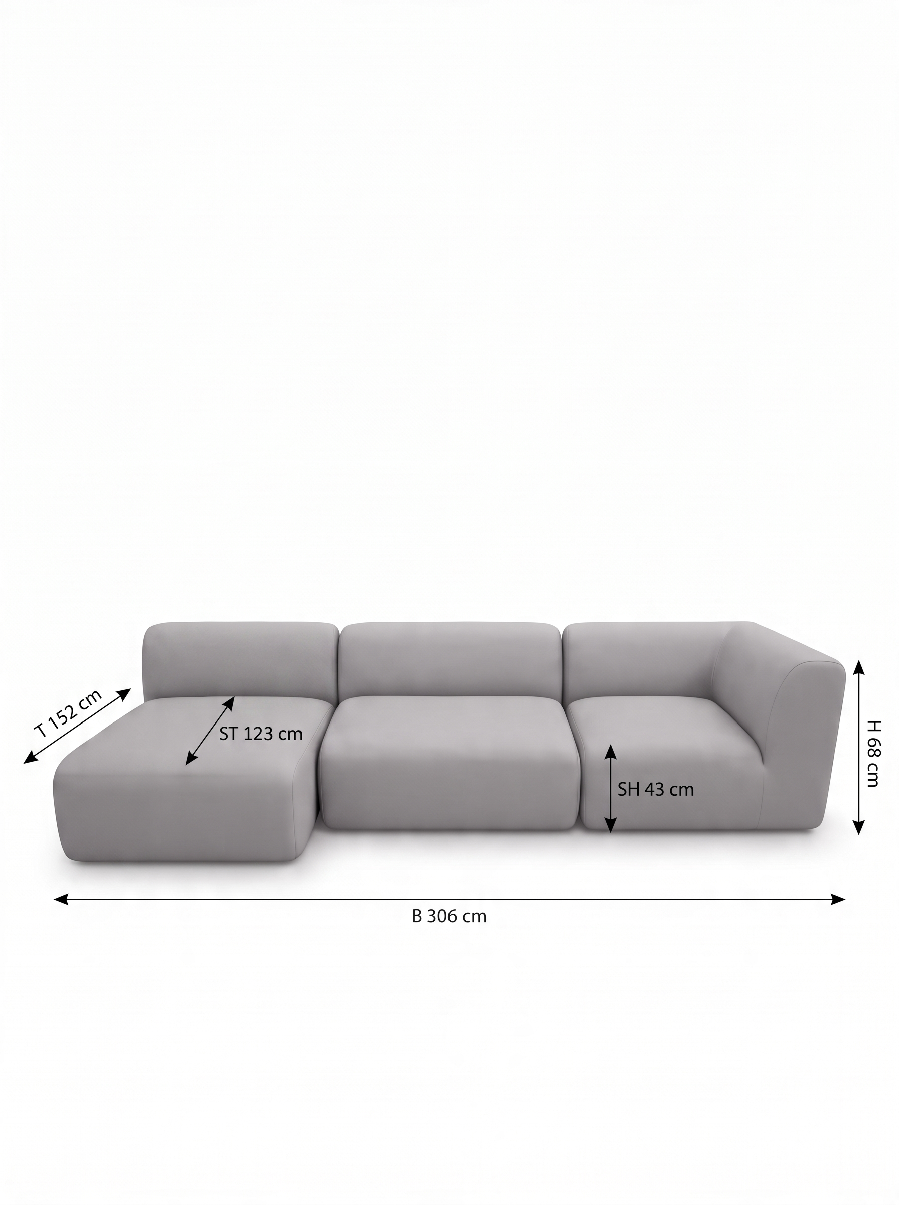 FAEE Modulares Ecksofa ELIN