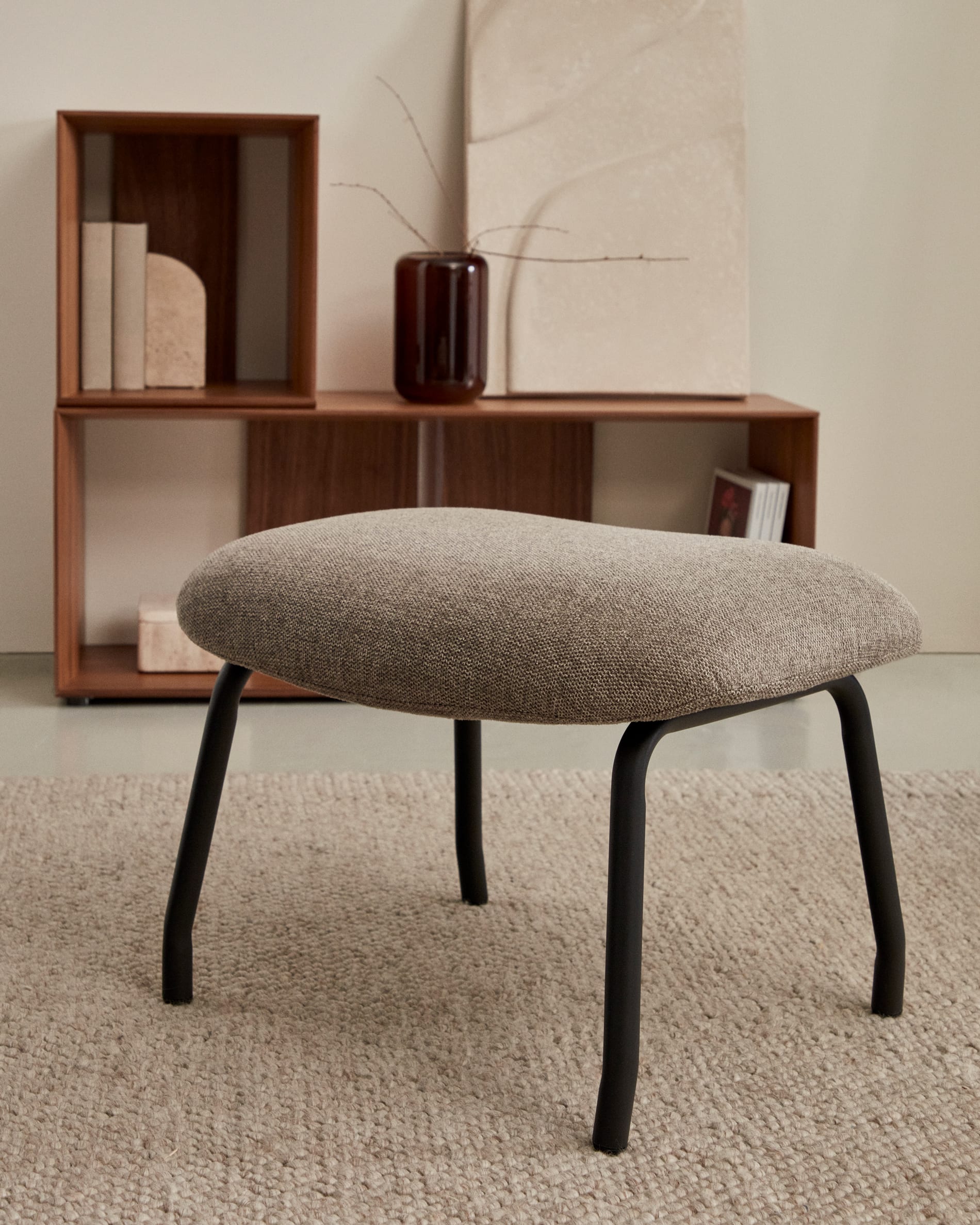 KAVE HOME Fußhocker BELINA