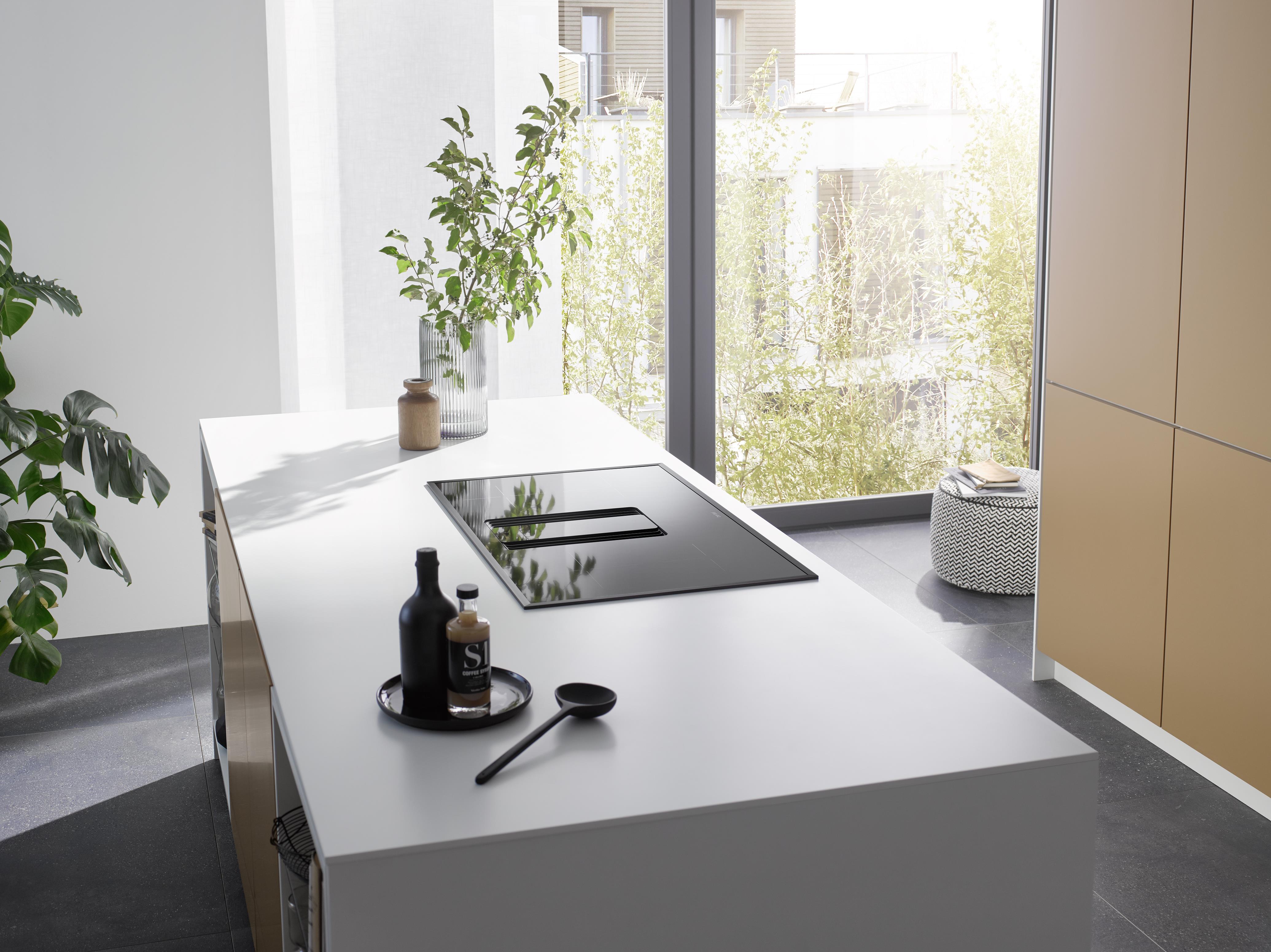 BERBEL hob with integrated extractor fan BKA 83 DLC