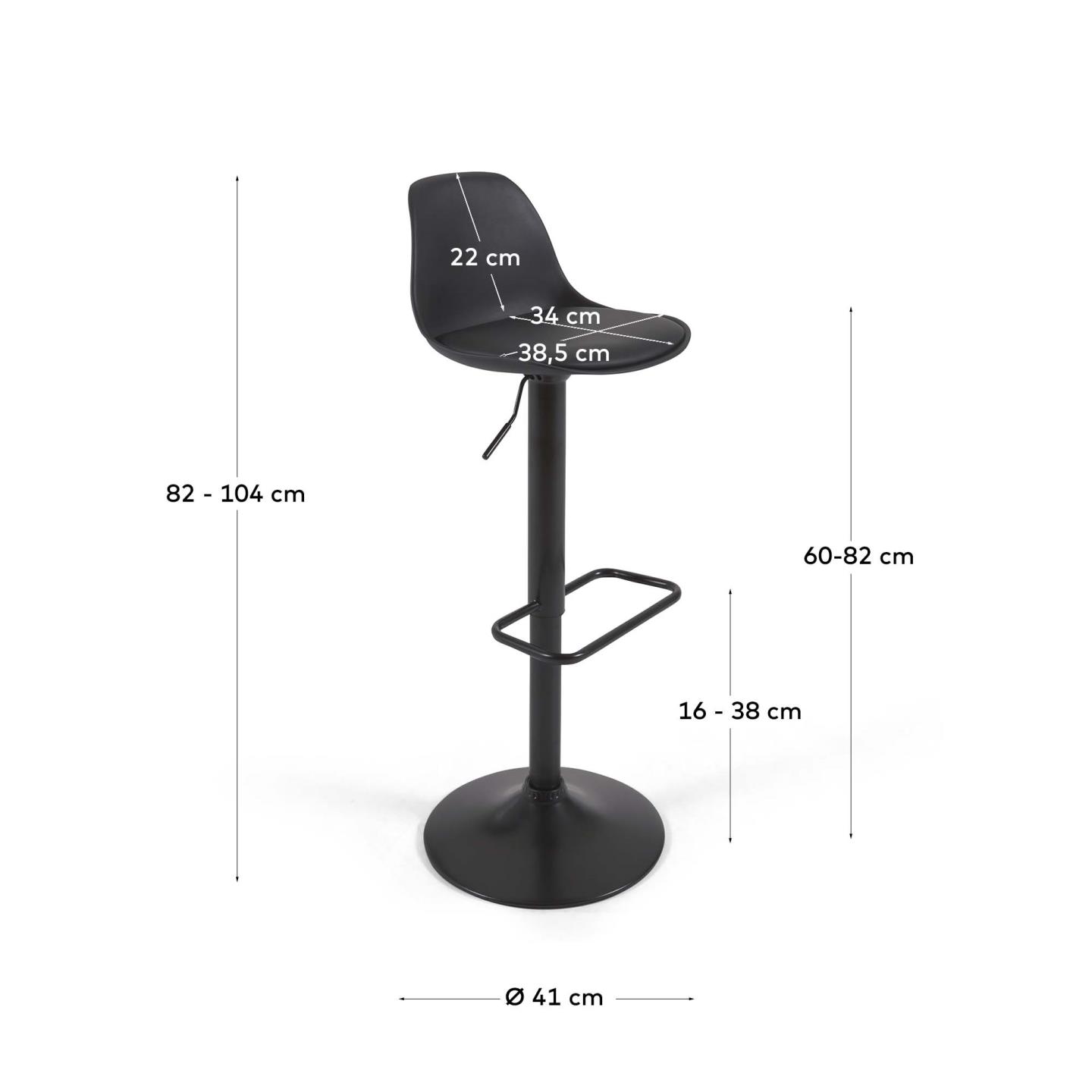 KAVE HOME Barhocker ORLANDO-T KAVE HOME Barhocker ORLANDO-T
