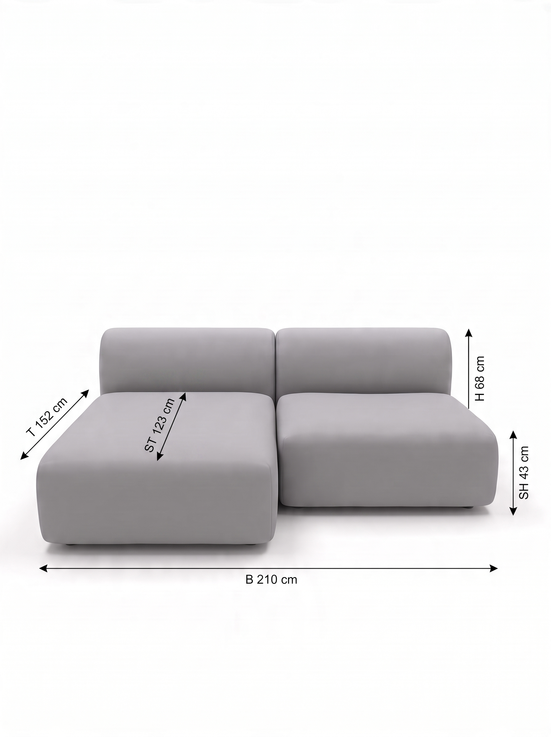 FAEE Modulares Ecksofa ELIN