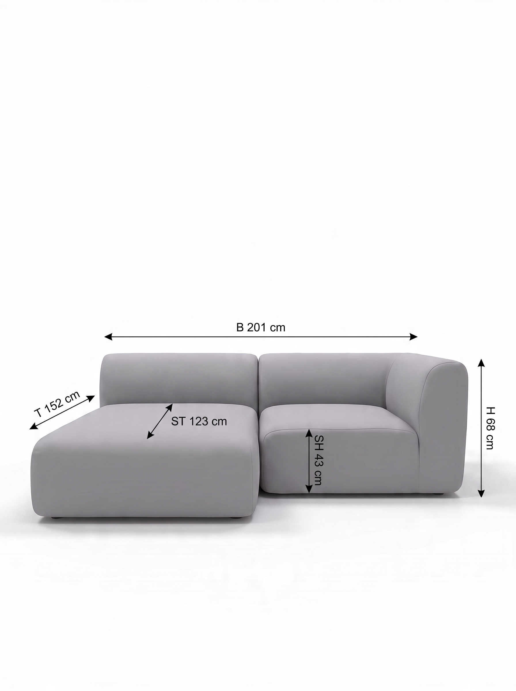 FAEE Modulares Ecksofa ELIN