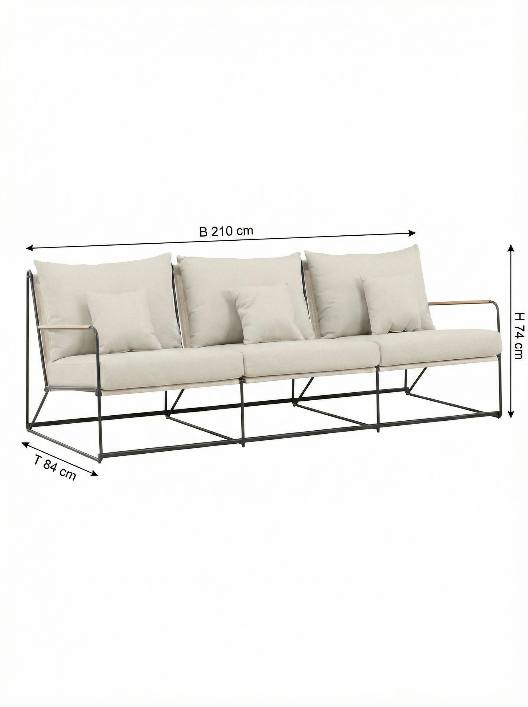 FAEE Gartenlounge-Set LEVANZO