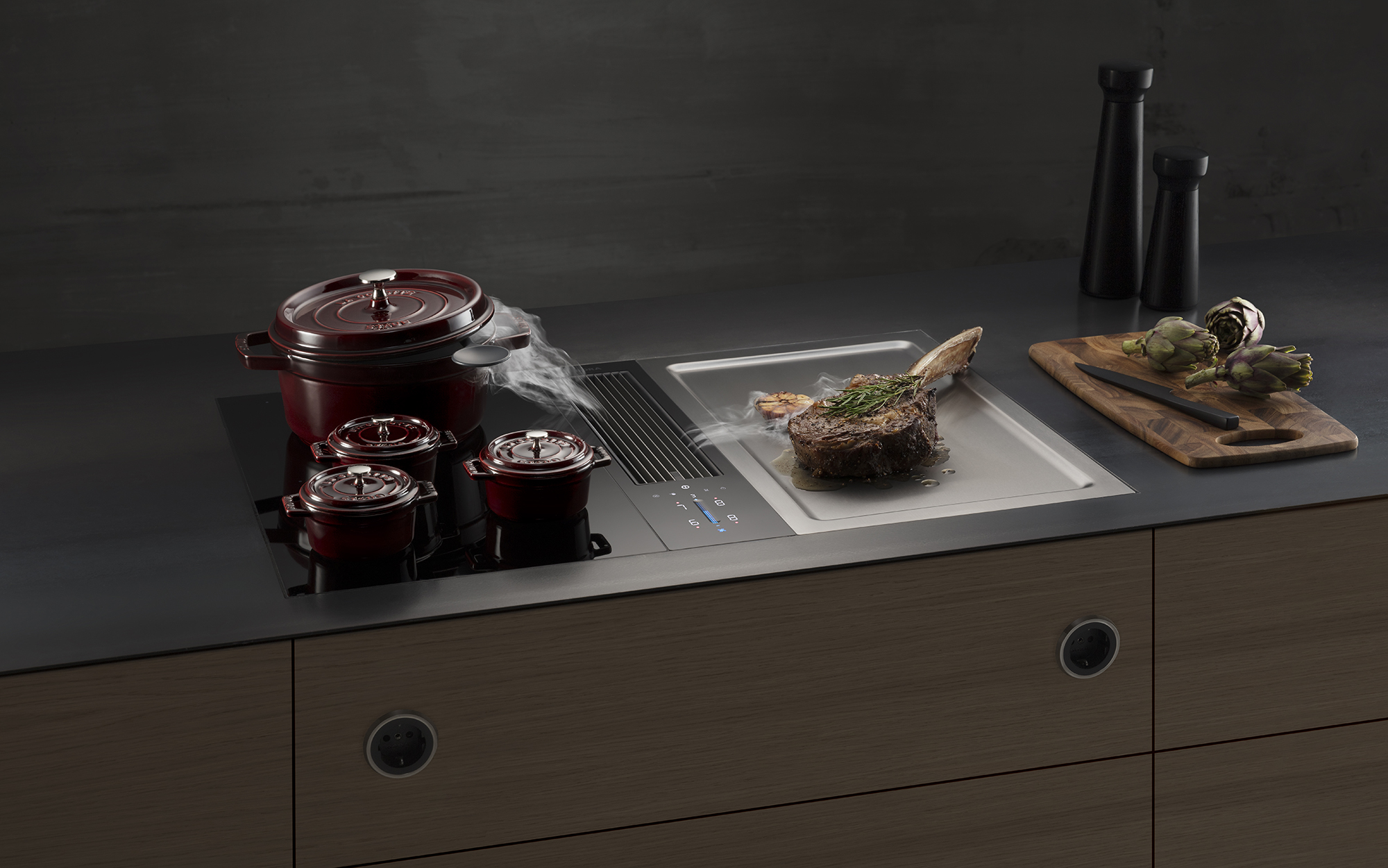 BORA Hob with integrated extractor CLASSIC 2.0