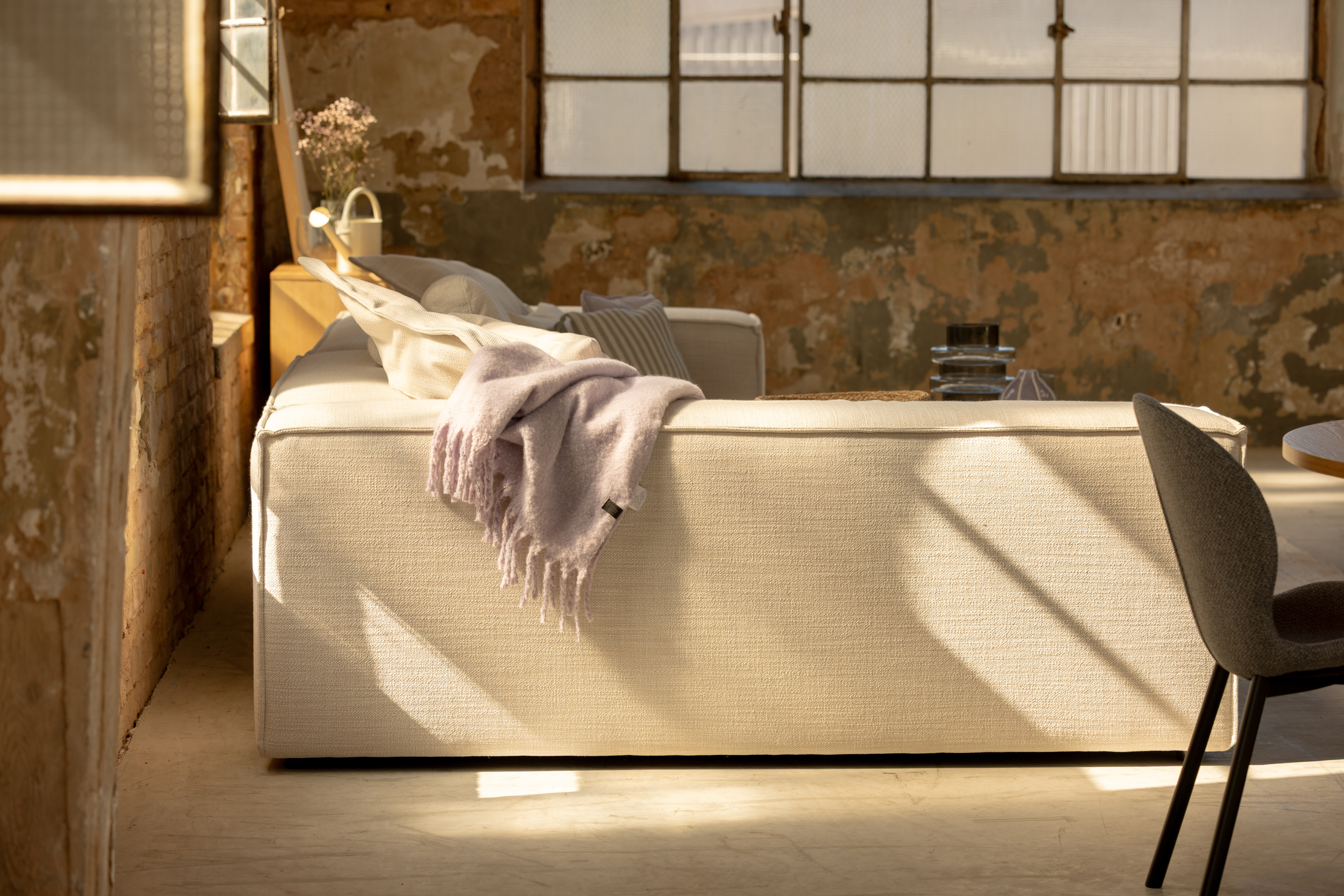 FAEE Sofa FREJA in Webstoff