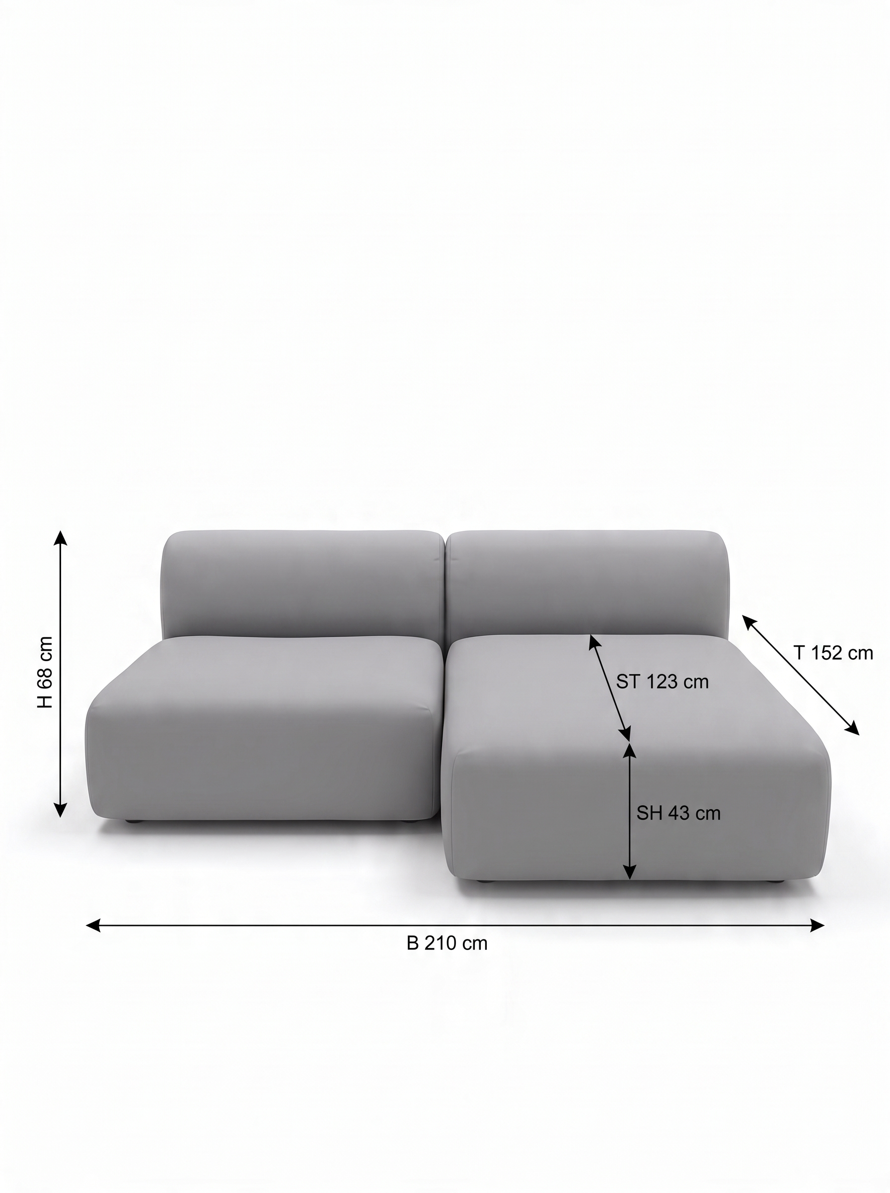 FAEE Modulares Ecksofa ELIN